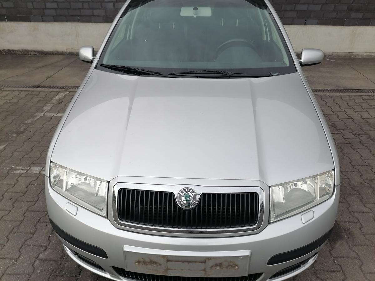 Skoda Fabia 6Y original Motorhaube Diamantsilber 9102 Bj.2006